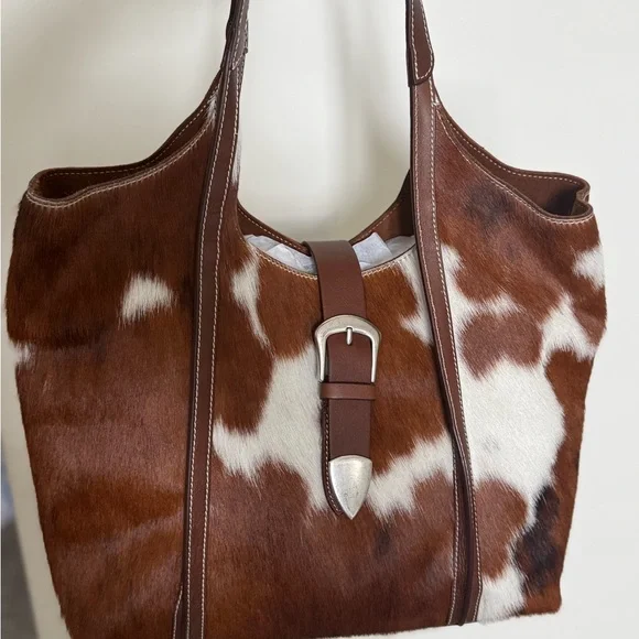 Cavalcanti Cowhide Tote - from TJ Maxx - Picture 1 of 9